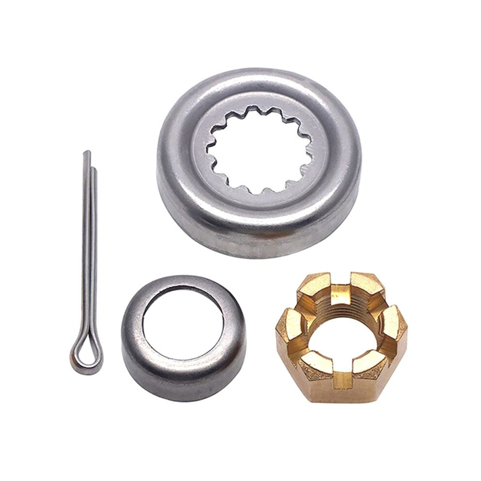 Propeller Spacer Kit 66T-W4599 For Outboard Motor F30-F60 4T/2T Hidea Parsun 90171-16011 Castle Nut 90389-22M01 4712839675194