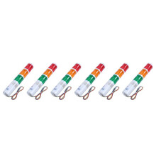 6X AC/ 24V Red Green Yellow LED Lamp Industrial Tower Signal Light