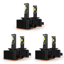 3 Par/110w Led V31 de Alta Qualidade para Novo Carro da Série D Lâmpada Led Farol 10000lm 6500k D1/D1s 3 Tubos de Cobre