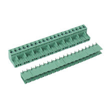 10 St 5,08 Mm Pitch 2Pin Plug-In Skruv PCB Terminal Block Connector RäT Vinkel