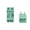 10 Piezas 5.08 Mm Paso 2Pin TORNILLO Enchufable PCB Bloque de Terminales Conector ÁNgulo Recto 7