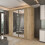 MN Furniture Double Sliding Mirror Wardrobe Shelves Votan 200cm 2