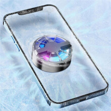 Refroidisseur TéLéPhone Portable MagnéTique pour Radiateur Jeu Dissipation Thermique Rapide à Faible Bruit Refroidisseur de Ventilateur