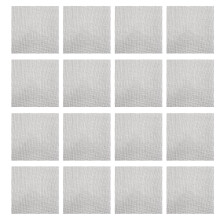 30St Bonsai Mesh Pads Zwart, Ademend En Duurzaam Voor