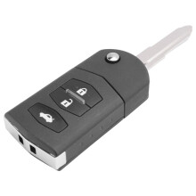 Car Remote Key 3 Buttons 80-Bit 63 Chip Car Key Fob Fit for 2 3 5 6 RX8 MX5 433Mhz