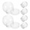 18Pièces Boules D'eau DIY Transparentes Légères 1