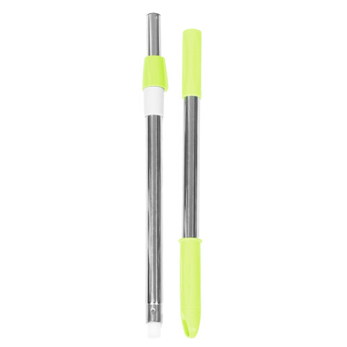 3Pièces Manche De Balai Rotatif En Acier Inoxydable Multi Usage 2