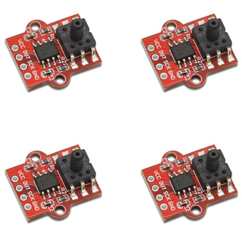 4X 0-40Kpa Air Pressure Sensor Module Water Level and LIquid Level Sensor Controller Board
