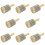 8Pièces Cabasa Bois 2,5'' Beige Instrument 11