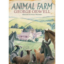 Animal Farm by George Orwell Hardcover Book