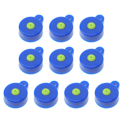 30Pièces Bouchons Bouteille Réutilisables Entraînement Jeu Bleu