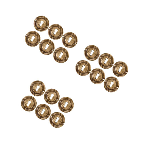 18Pièces Cache-Trou Zinc Pour Mobilier Décor 2