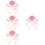 4Ensembles Bijoux Enfants Rose Collier Sirène Accessoires 9