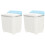 2Pièces Machine À Laver Jouet Plastique Mini Pour Jeu D'enfants 4