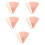 250Pièces Plastique Rose Rose Pour Décor 9