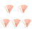 250Pièces Plastique Rose Rose Pour Décor 4