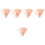 250Pièces Plastique Rose Rose Pour Décor 6