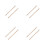 8Pièces Maillets Bois Et Coton Pour Petits Gongs Percussions 6