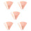 250Pièces Plastique Rose Rose Pour Décor 10