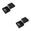 8Pièces Clip Cravate Cuivre Multifonction Couleurs Assorties 8