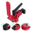 2Pièces Butée De Miter T Rouge Aluminium Résistante 9