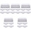 25Pièces Boîtes Transparentes Blanches Pour Boulangerie 5