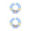2Pièces Colliers Tricotés Pour Chat Small Style 9
