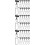 90Pièces Clips De Pêche Solides Duo Lock Usage Quotidien Multicolore 10