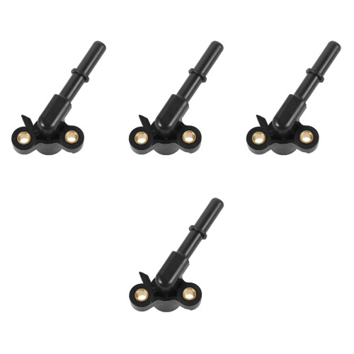 4Pièces Support Câble D'accélérateur Facile À Monter Noir Pour 2