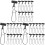 90Pièces Clips De Pêche Solides Duo Lock Usage Quotidien Multicolore 4