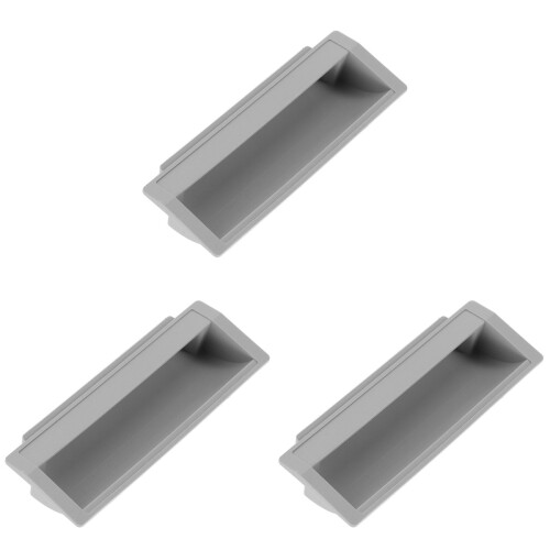 3Pièces Poignées De Fenêtre, Gris, Design Moderne 2