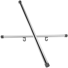 8Pièces Accroche-Pôster Aluminium Argenté Et Résistant Pour Mur