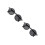 2Pièces Lunettes Pliables Ac Noir 8