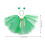 1Ensemble Tutu Vert Pour Coton Et Tulle Accessoire Trèfle 2