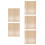 50Pièces Bâtons De Guiro En Bois Beige - Percussion 7