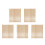 50Pièces Bâtons De Guiro En Bois Beige - Percussion 5