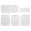 15Pièces Moules De Neige Silicone DIY 1