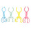 4Pièces Pinces Antidérapantes Pour PP Usage Polyvalent 1