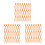 900Pièces Pinces Fixation Vignes Plastique Orange Support Réutilisable 8