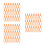 900Pièces Pinces Fixation Vignes Plastique Orange Support Réutilisable 4