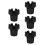 5Pièces Cendrier Compact Plastique Noir Pour Et Golf Cart 6