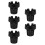 5Pièces Cendrier Compact Plastique Noir Pour Et Golf Cart 4