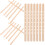 600Pièces Outil Bois Khaki Centrage Mèches Multi Pour Bougies DIY 1