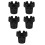 5Pièces Cendrier Compact Plastique Noir Pour Et Golf Cart 8