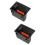 2Pièces Cendrier Inséré Plastique Noir Pour Console Centrale 9