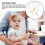 2Pièces Attache- Silicone Bébé Durable Sécurisé 6