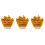 3Pièces Orange Théâtral Hiver 6