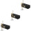 3Pièces Mini Trombone Cuivre 24K Mini Instrument Décoratif 5