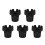 5Pièces Cendrier Compact Plastique Noir Pour Et Golf Cart 9