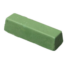 2Pièces Cire À Polir Verte, Module Rectangulaire Usage Bijoux Jade